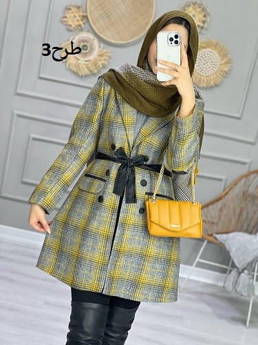 1046- پالتو آستردار توییت