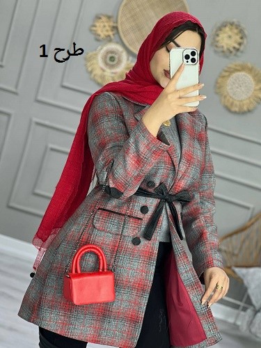 1046- پالتو آستردار توییت