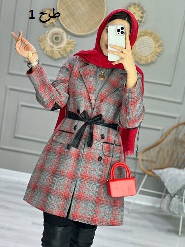 1046- پالتو آستردار توییت