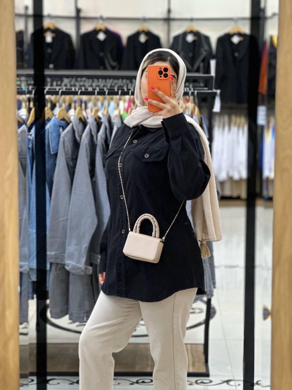 0777_ مانتو شومیزی کتان پاییزه