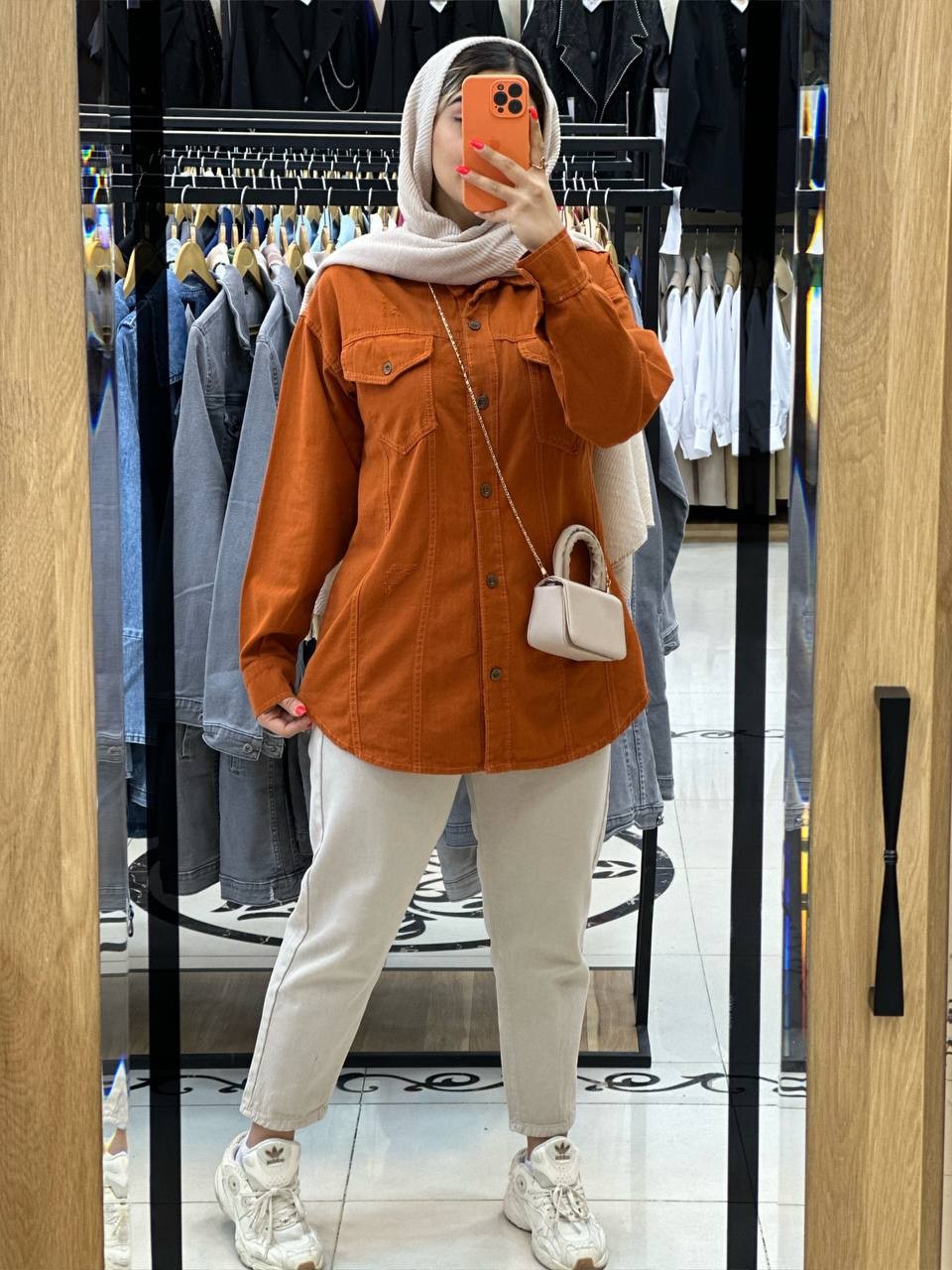 0777_ مانتو شومیزی کتان پاییزه