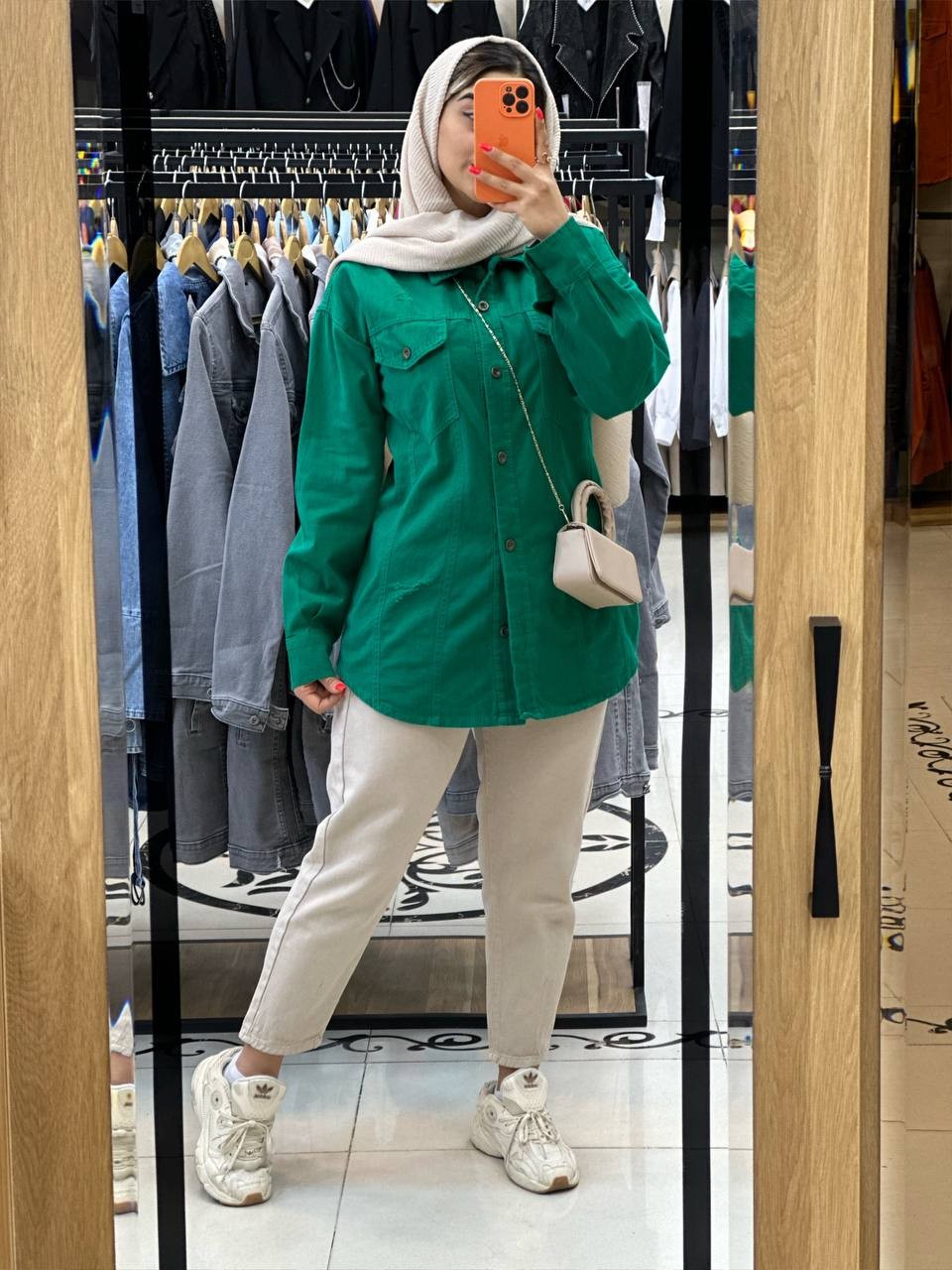 0777_ مانتو شومیزی کتان پاییزه