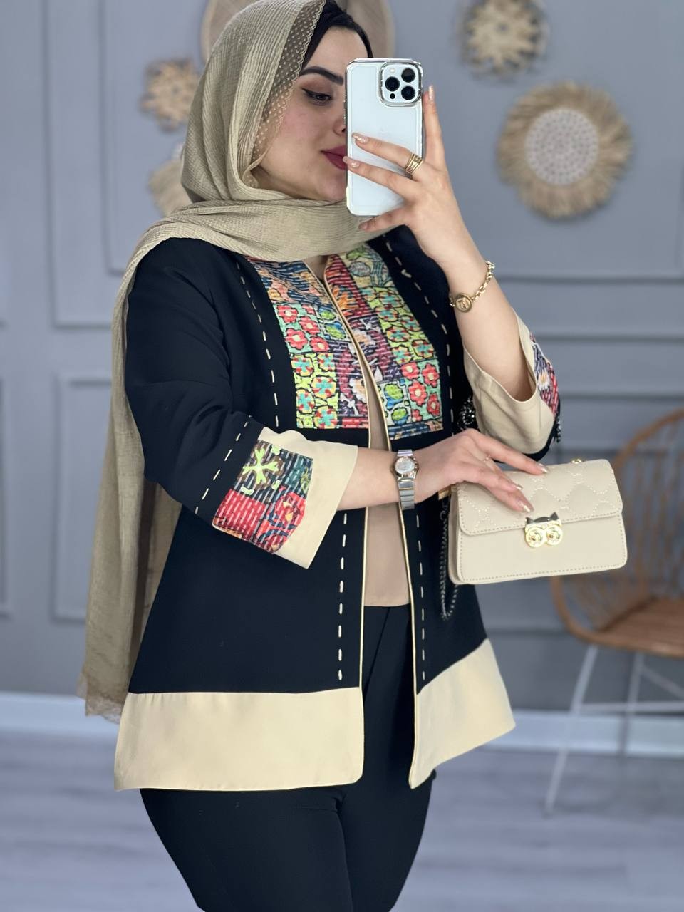 1054-کت و شلوار مزونی کوک دوزی