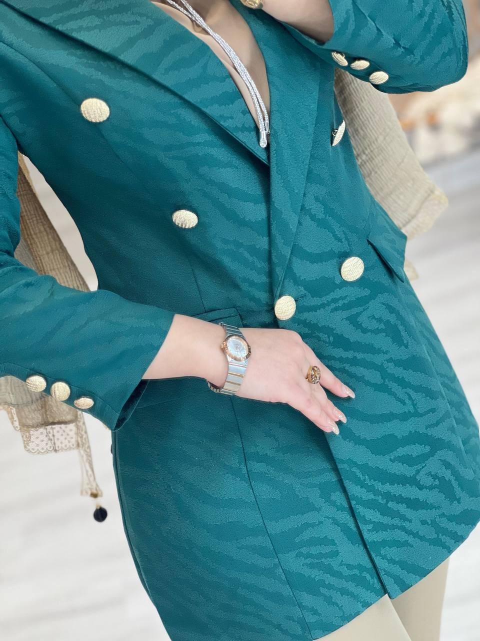 1056- کت مزونی نیلا