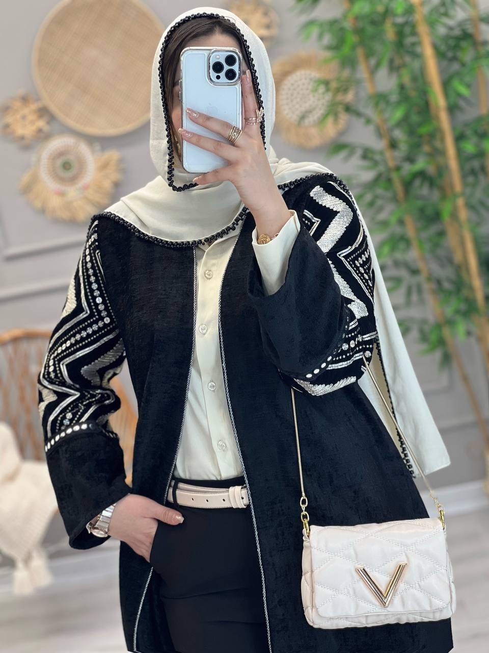 1065-مانتو مزونی پرنیان