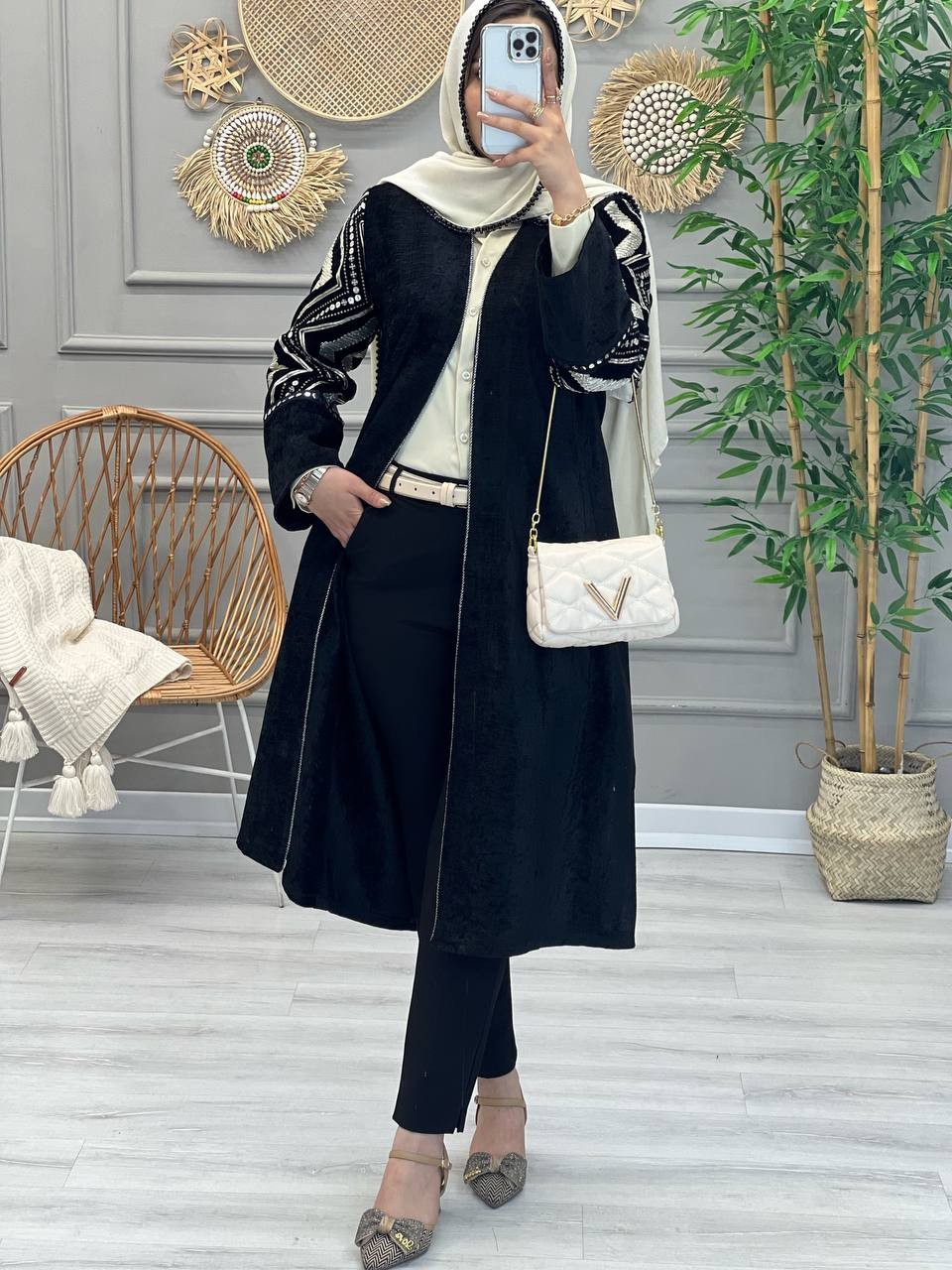 1065-مانتو مزونی پرنیان