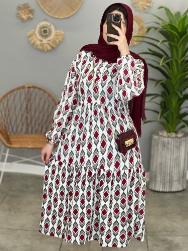 1334- پیراهن طرحدار اوکا