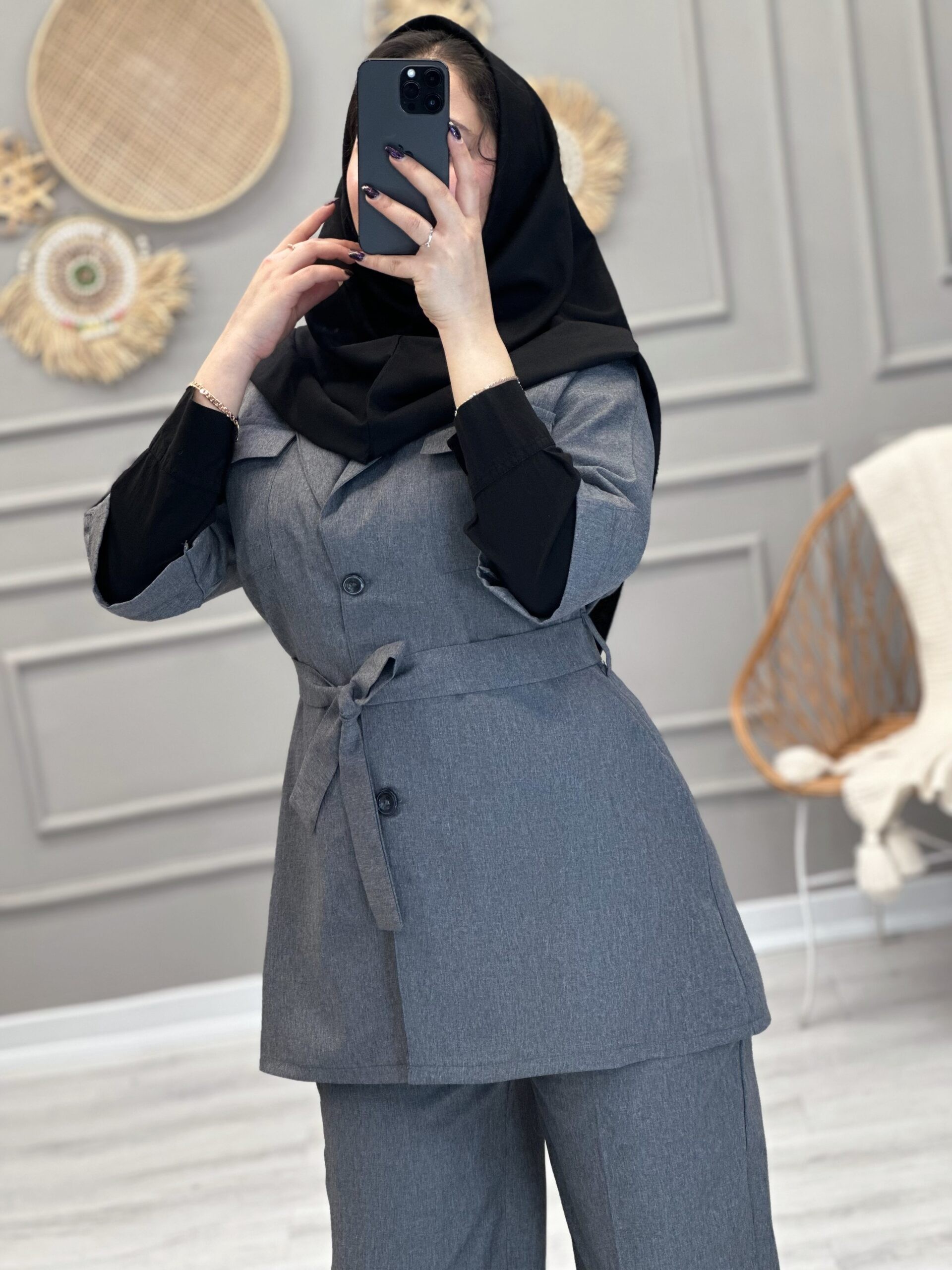 1067-کت و شلوار شیکا