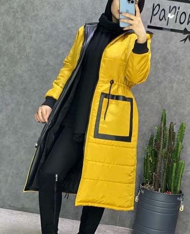 0209_کاپشن ترکیبی با چرم