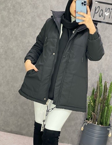 0233_کاپشن دو جیب مموری