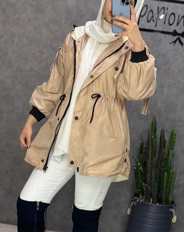 0234_کاپشن تدی بغل دکمه