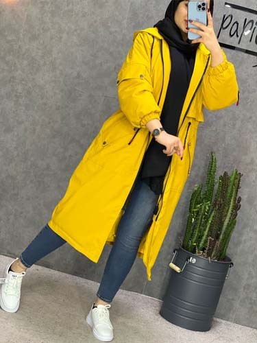 0239_کاپشن تیوپی آستین دکمه