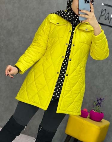 0245_کاپشن امبردی دو جیب