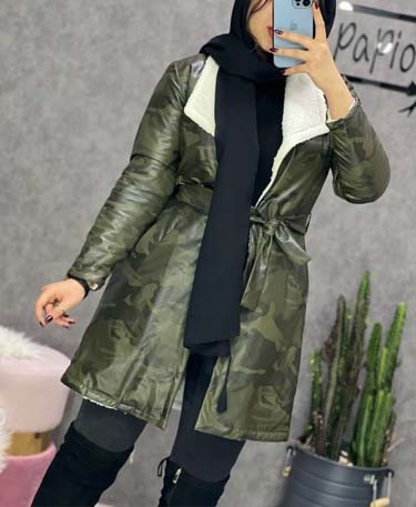 0248_کاپشن چرم تدی