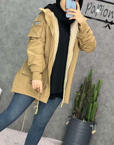 0255_کاپشن آستین کش