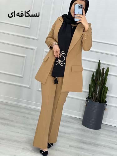 0274_کت شلوار مزونی اطلس