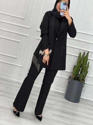 0275_مانتو مزونی زنجیری سارن