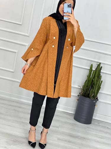 0280_مانتو لینن ترمه