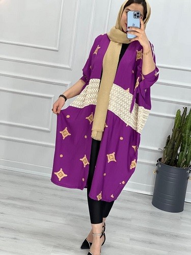 0288_مانتو مزونی خامه دوزی حوا