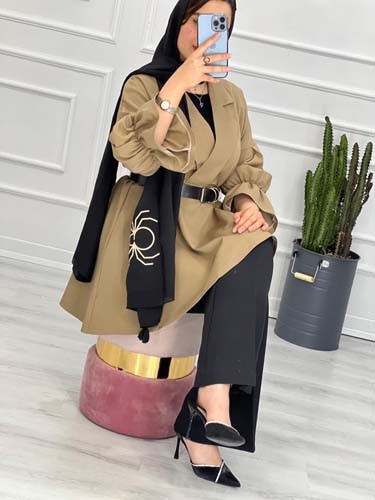 0291_مانتو عروسکی تیفانی