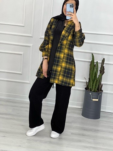 0294_کتی چهارخونه ستین