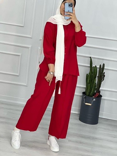 0296_ست شومیز و شلوار حوا