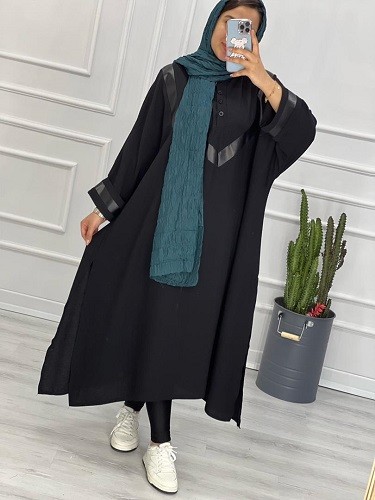 0301_مانتو بلند مزونی تارا