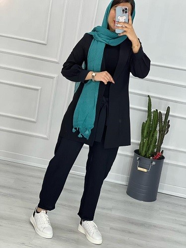 0304_ست کت شلوار اطلسی