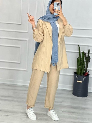 0304_ست کت شلوار اطلسی