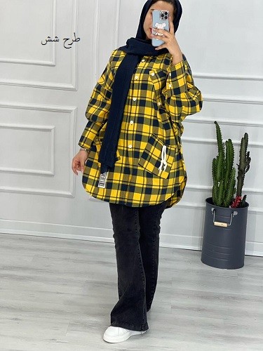 0306_ مانتو چهارخونه