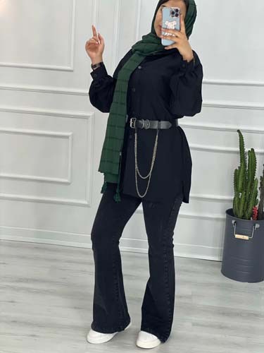 0314_ مانتو جلو دکمه تینا