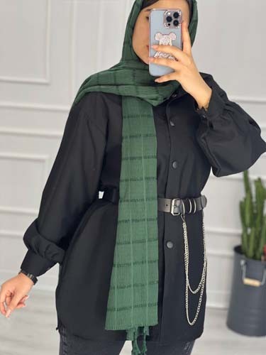 0314_ مانتو جلو دکمه تینا