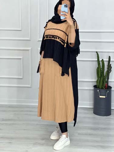 0317 _ مانتو مزونی دو تیکه حوا