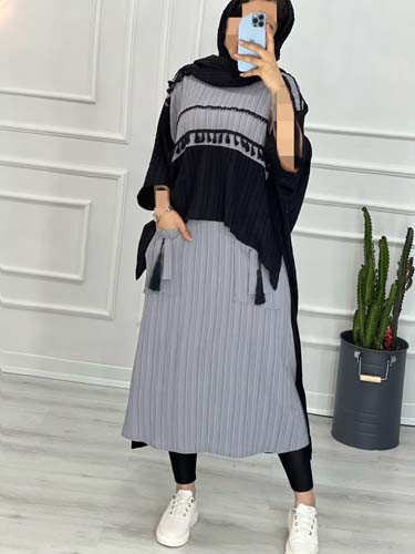 0317 _ مانتو مزونی دو تیکه حوا