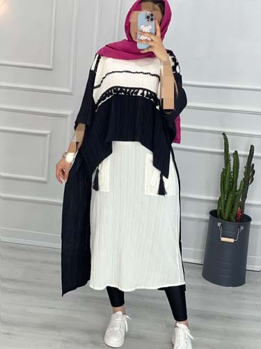 0317 _ مانتو مزونی دو تیکه حوا