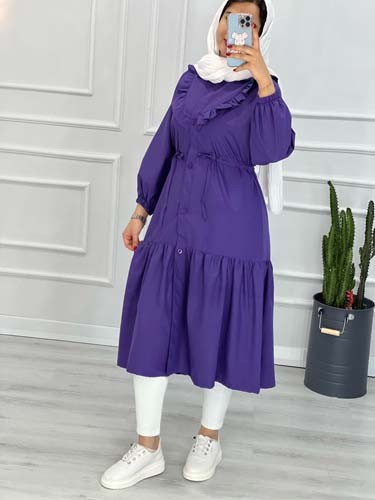 0322_مانتو بلند فلورا