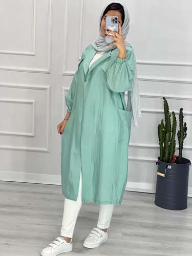 0334_مانتو بلند تابستونی