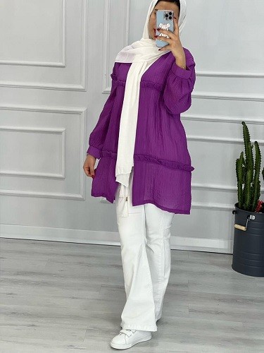 0335_مانتو تابستونی مانلی