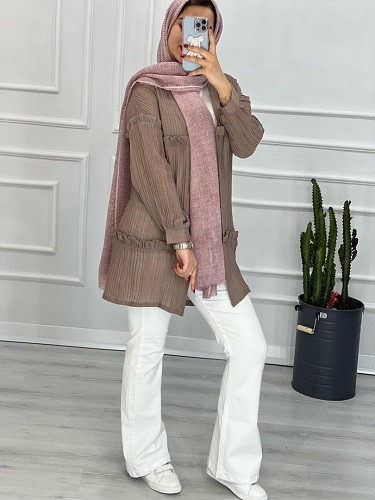 0335_مانتو تابستونی مانلی