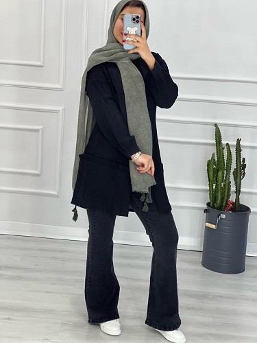 0335_مانتو تابستونی مانلی