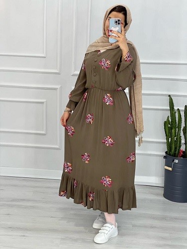 0337_پیراهن ساحلی گلرخ خیلی خانومانه و نانا