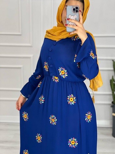 0337_پیراهن ساحلی گلرخ خیلی خانومانه و نانا