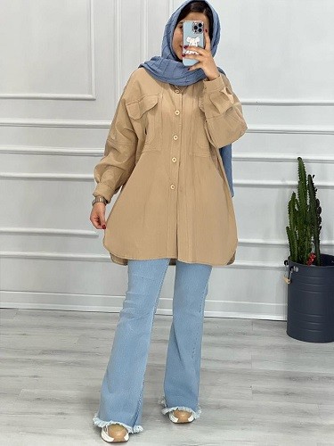 0374_ مانتو دانشجویی رامک