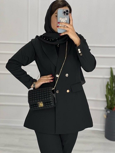 0386_کت شلوار مزونی نفیس
