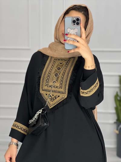 0392-مانتو خرج‌کار سنتی پریماه