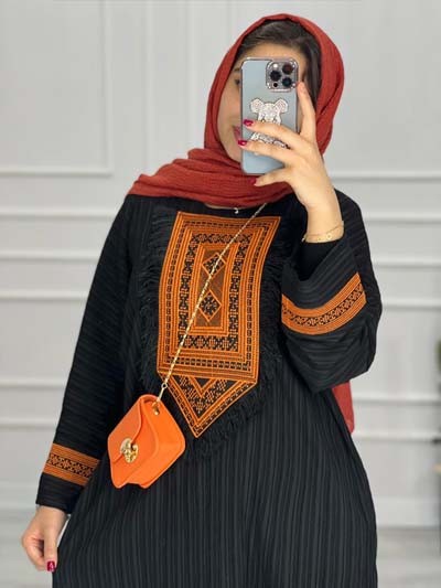 0392-مانتو خرج‌کار سنتی پریماه