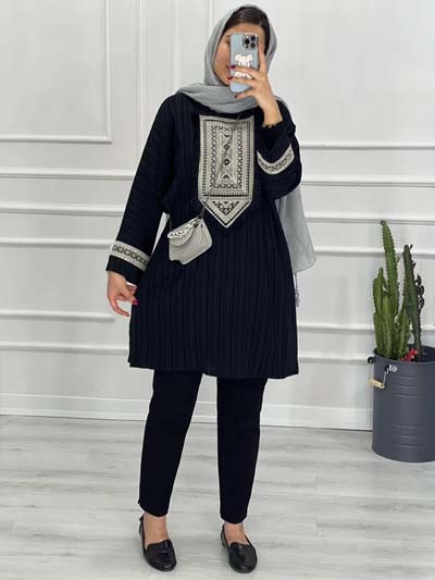 0392-مانتو خرج‌کار سنتی پریماه