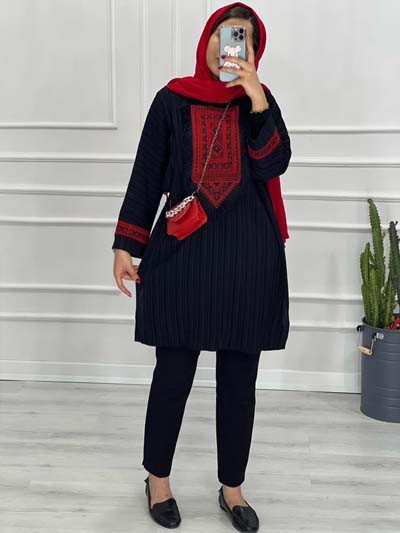 0392-مانتو خرج‌کار سنتی پریماه