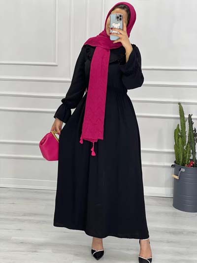 0402-پیراهن بلند پرنسا