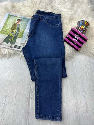 14360-شلوار جین اسکینی سایز بزرگ